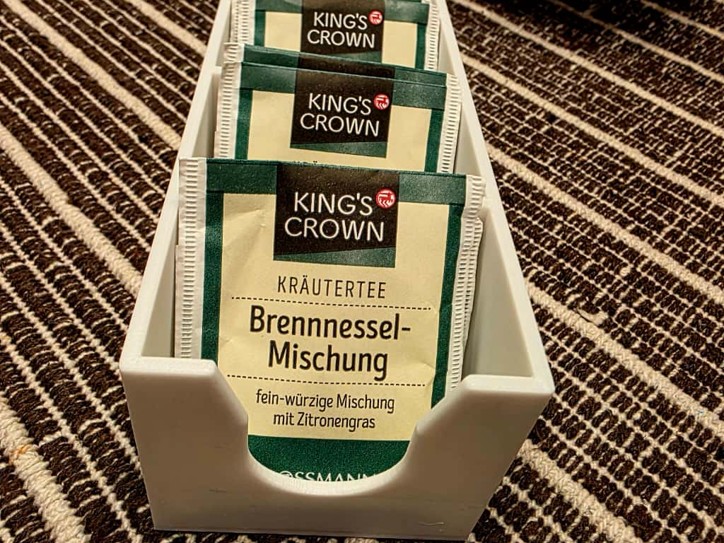 Küchen organizer für Tee