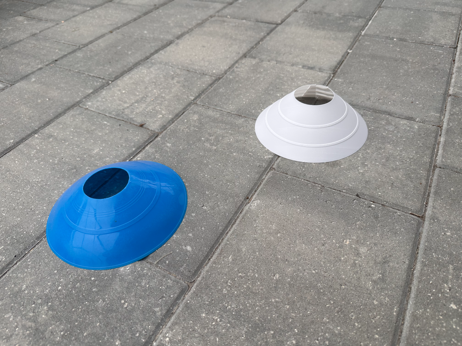 FLEXIBLE Foldable Full size Soccer Cone