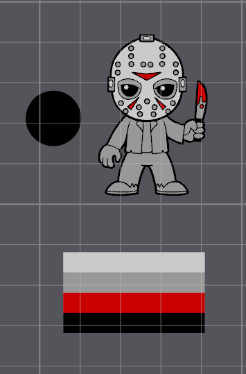 Jason Vorhees Chibi Croc Charm