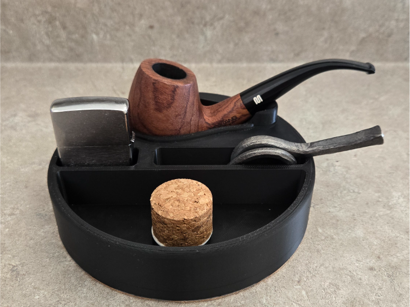 Tobacco pipe ashtray