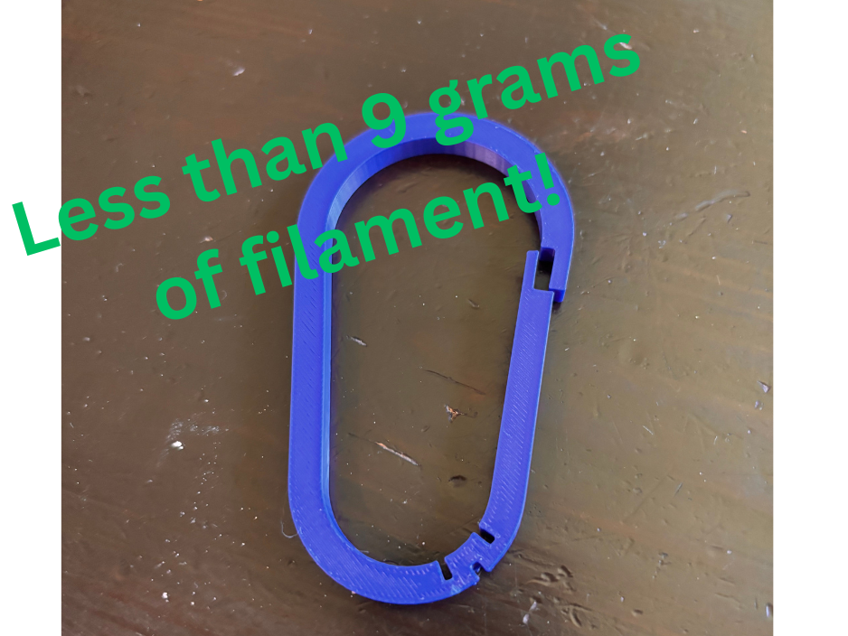 Strong and Flexible Carabiner
