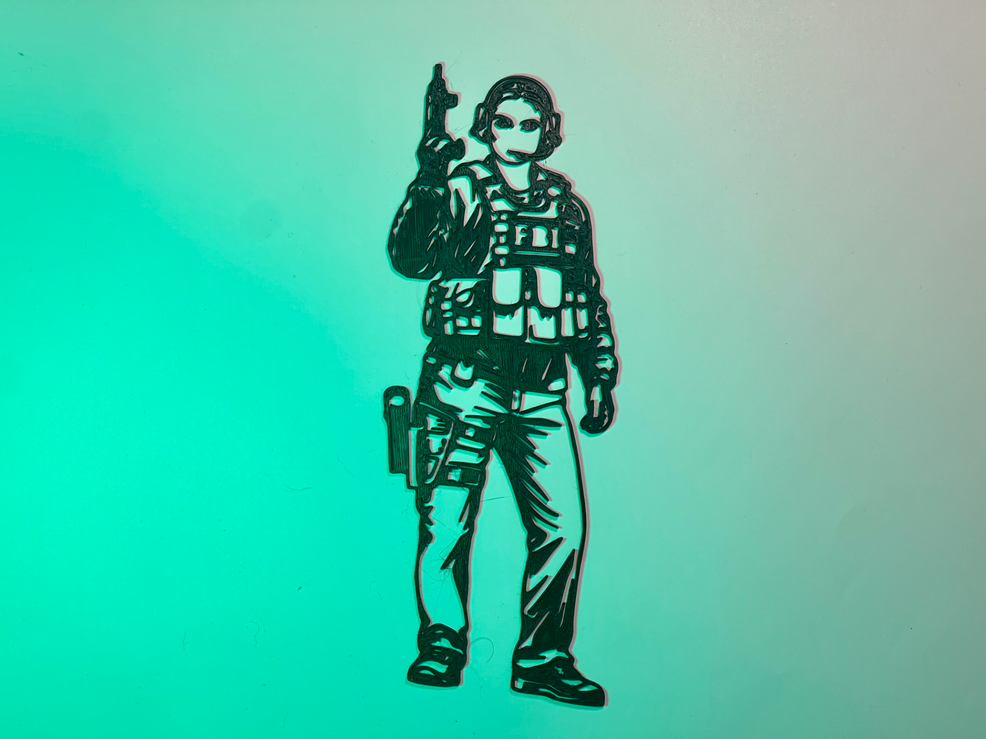 Art mural Agent AVA CSGO/CS2