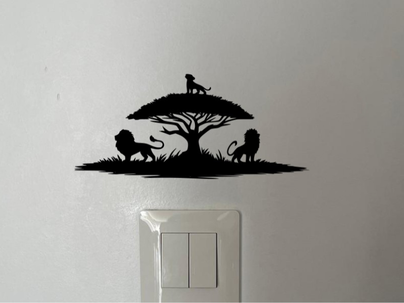 Wall Decor King Lion