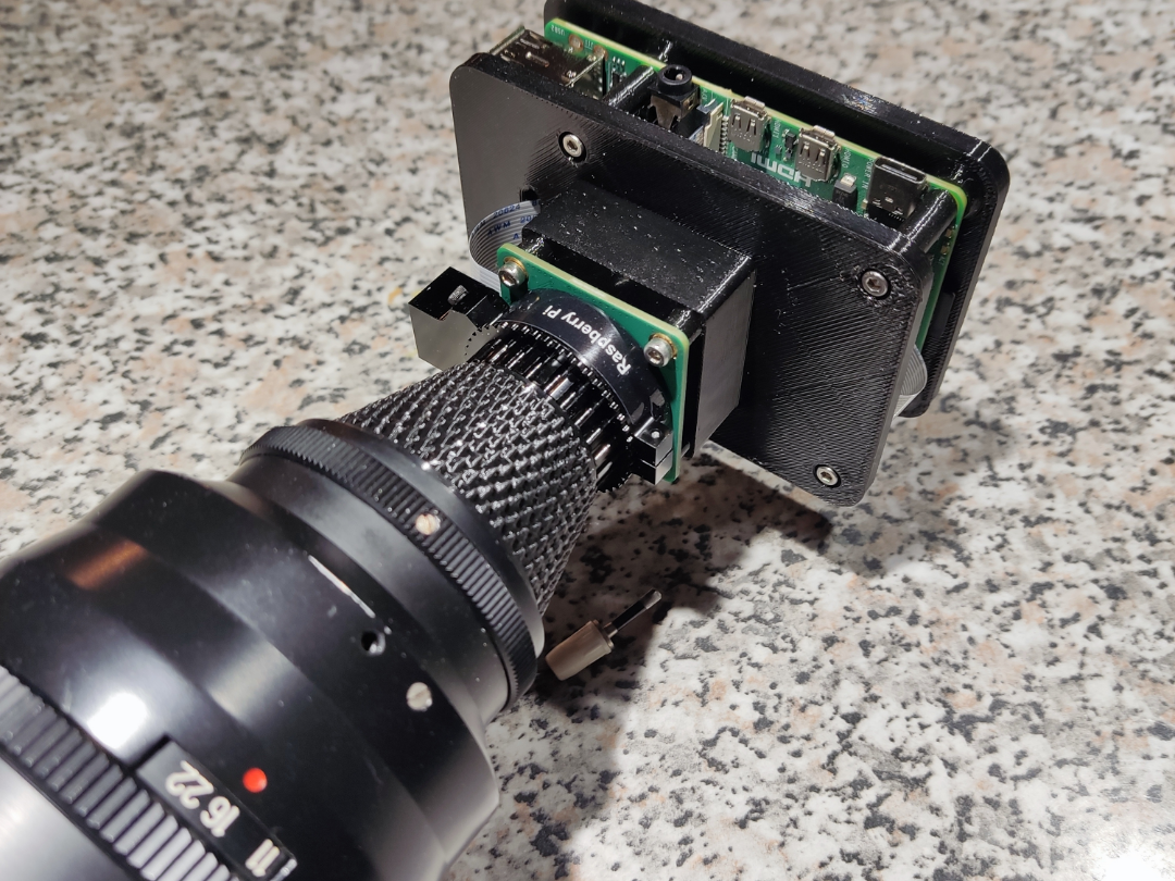 CS-M42 lens adapter - fit with Raspberry PI HQ cam
