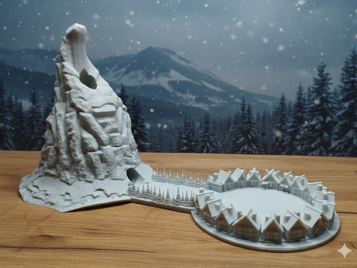 Mt. Crumpit & Whooville dice tower