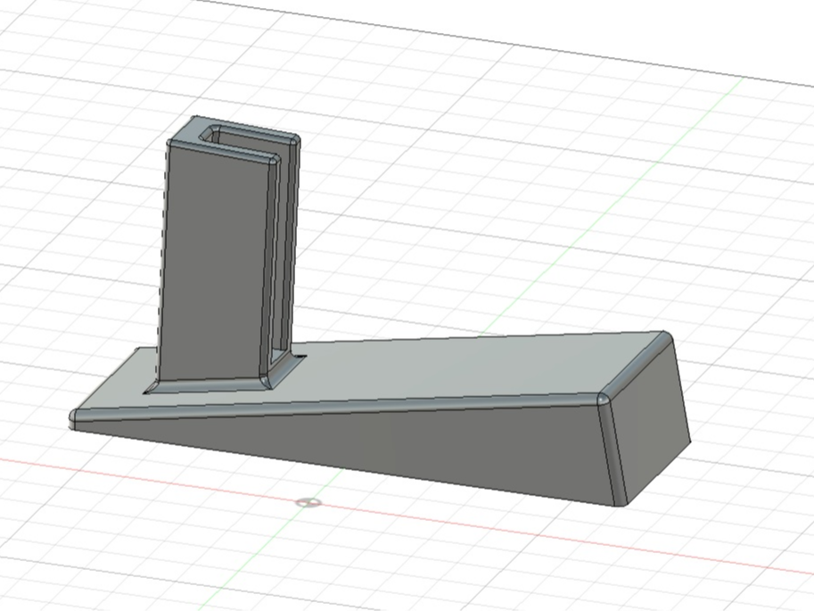 Angled Pistol Stand