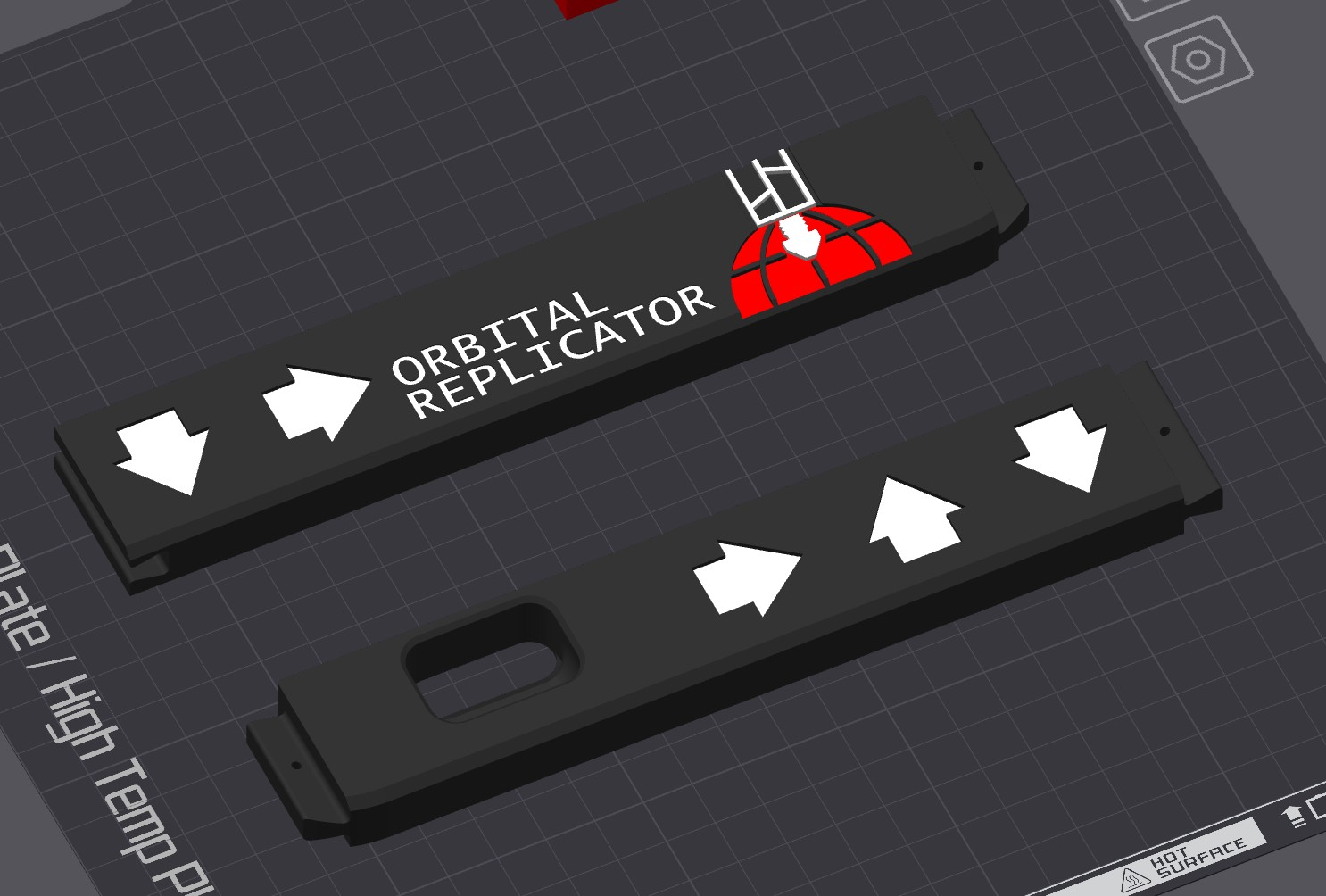 Helldivers 2 Inspired Front Riser Dash for P1P/P1S