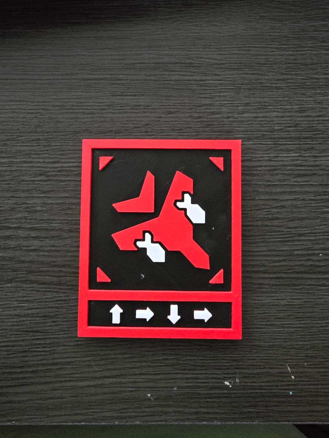 Magnetic Helldivers 2 Eagle Airstrike Plaque