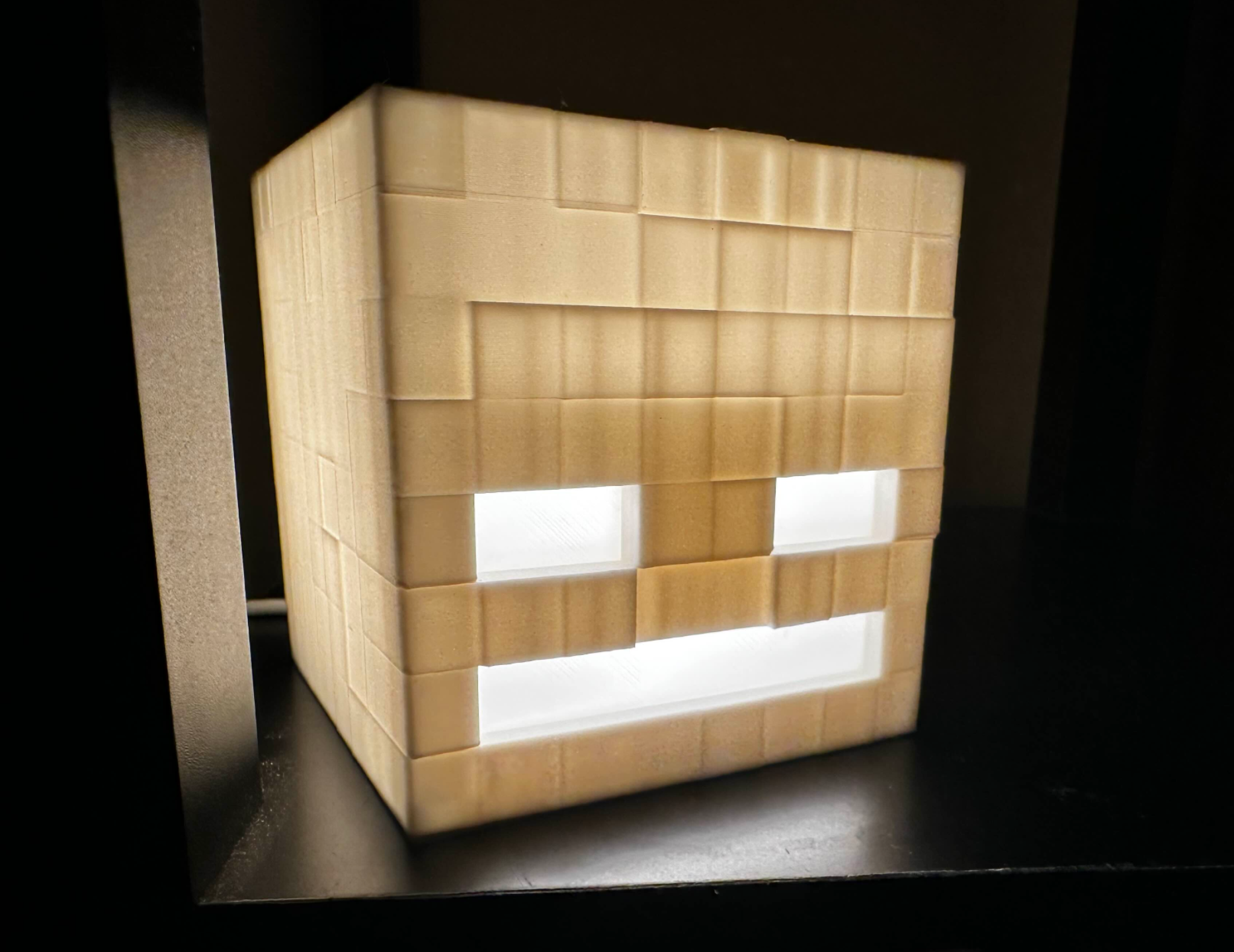 Minecraft Skeleton Lamp