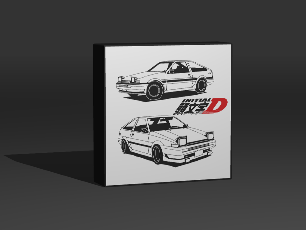Initial D lightbox