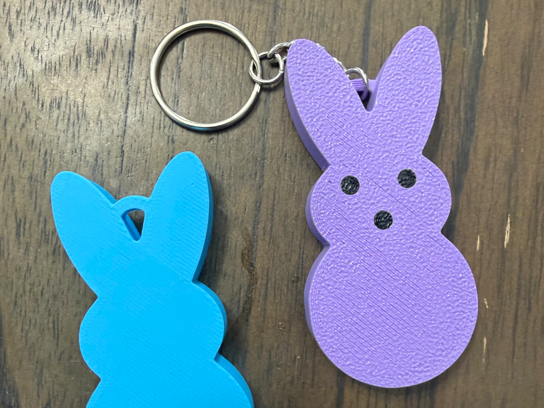Sugary Bunny Keychain/Ornament Easter Basket Charm