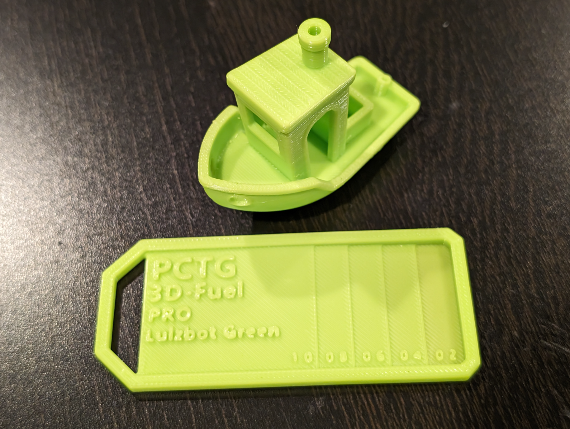3D-Fuel PCTG Pro Lulzbot Green filament profile