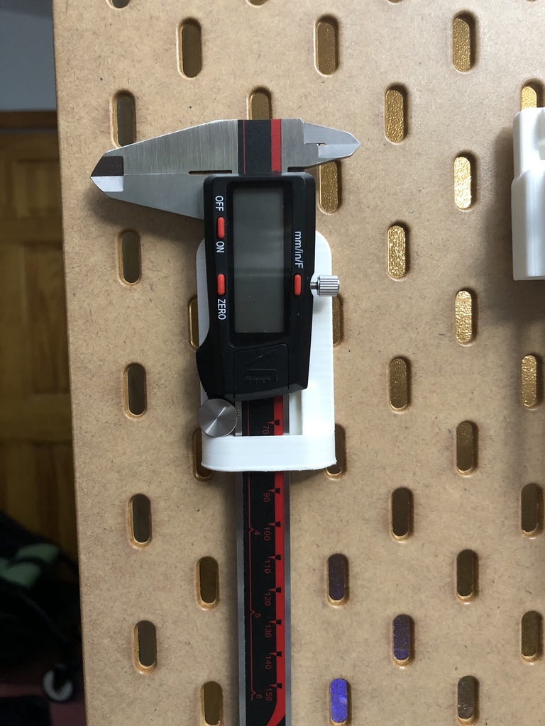 Skadis Digital Caliper Holder with Icon