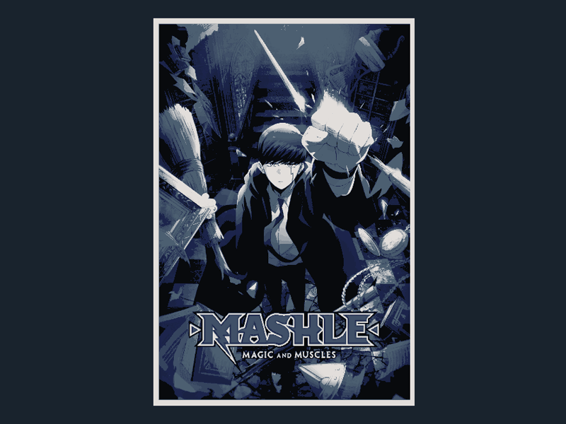 MASHLE: MAGIC & MUSCLES (Series Poster - HueForge)