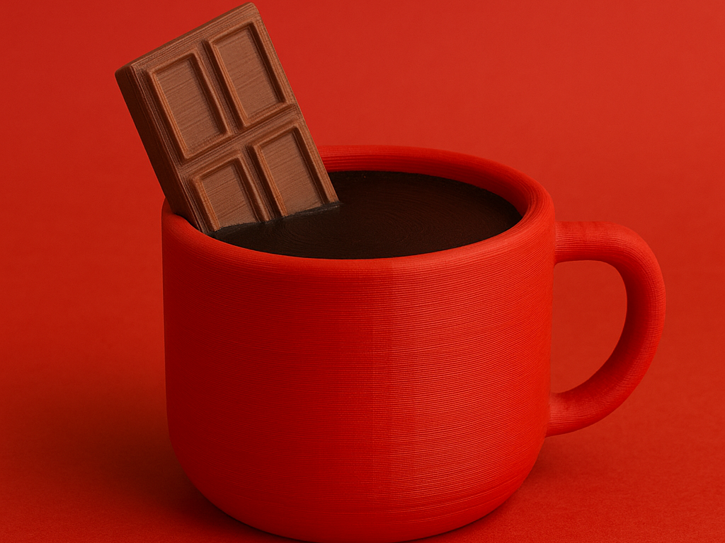 Hot Chocolate Mug with Chocolate Bar (AMS)