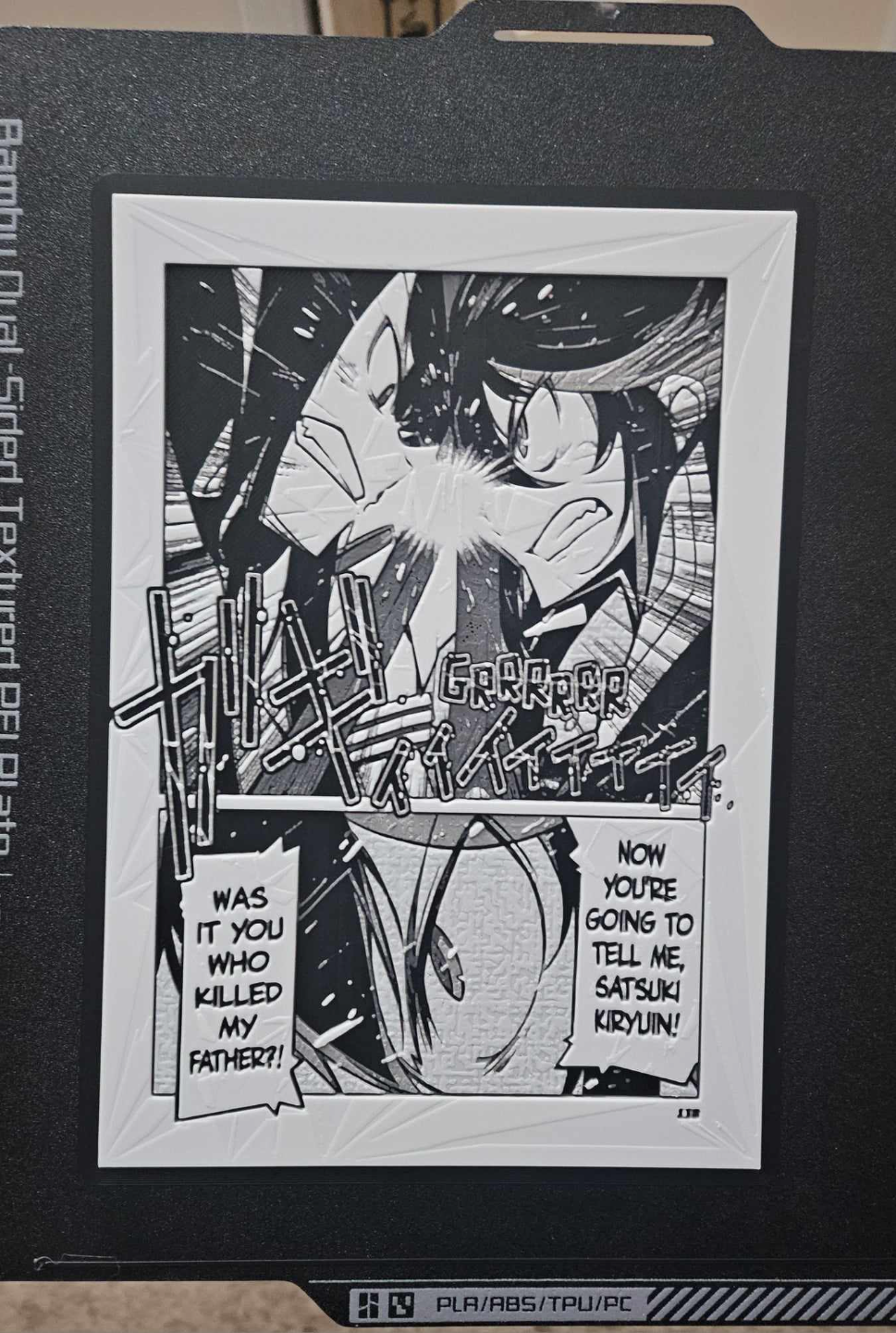 Kill la Kill Manga Panel Hueforge
