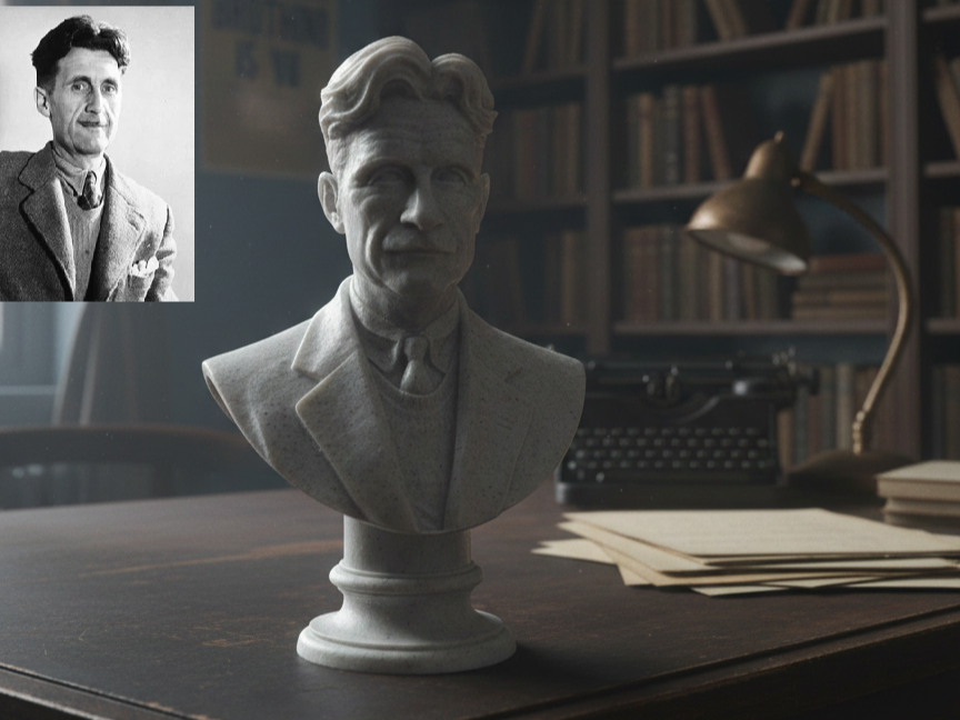George Orwell (Eric Arthur Blair) – Bust