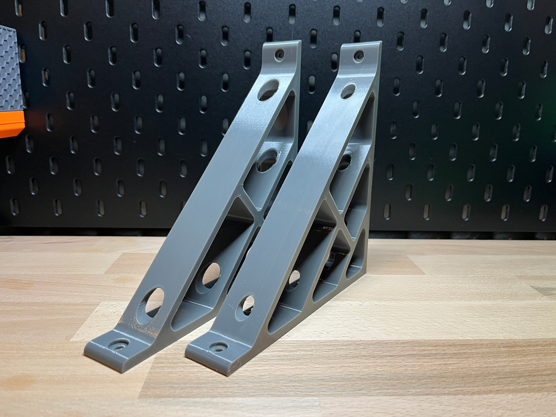 Stabile Regalhalterung 17x17cm- 2 Versionen