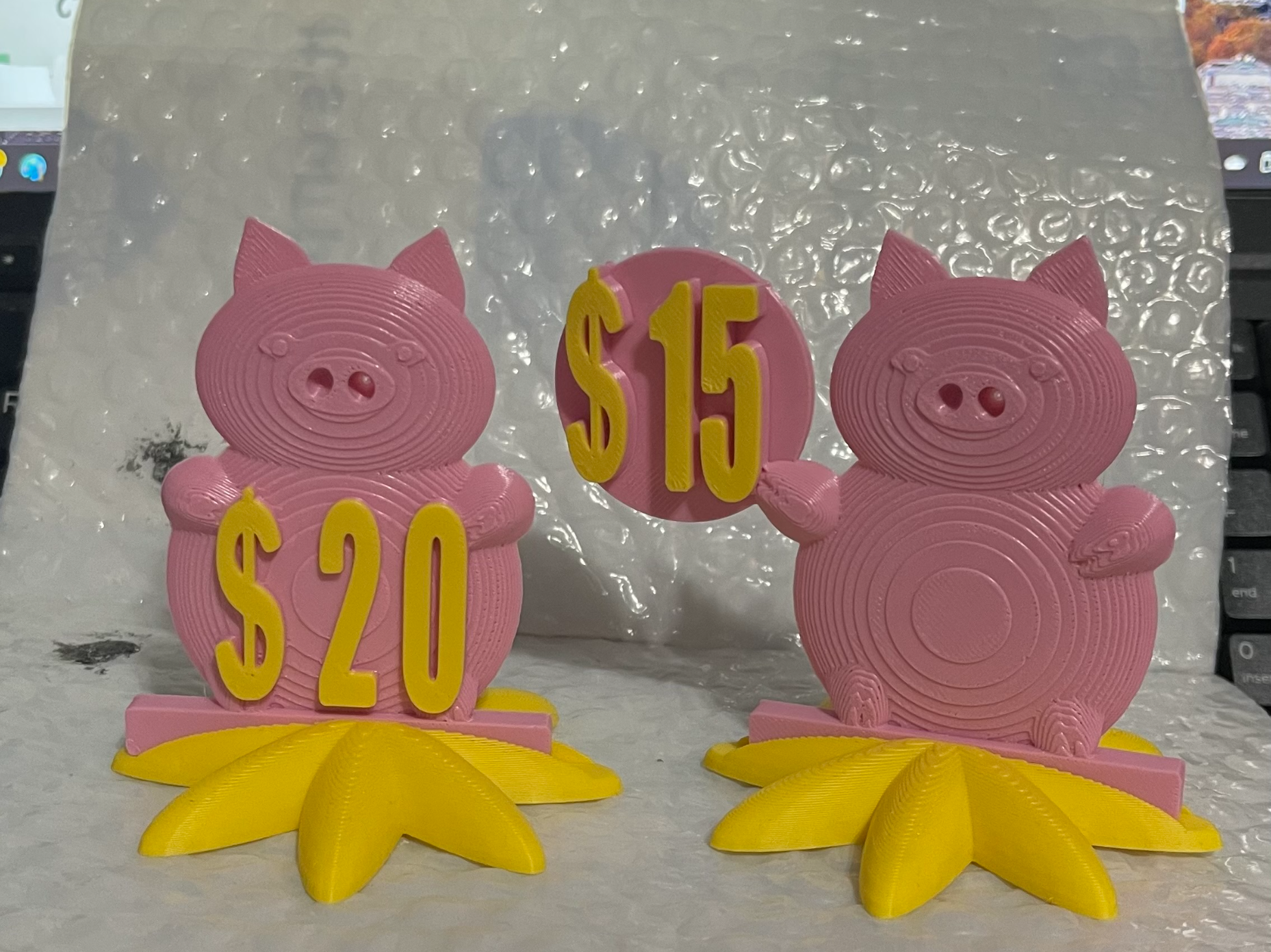 Piggy Price Tags