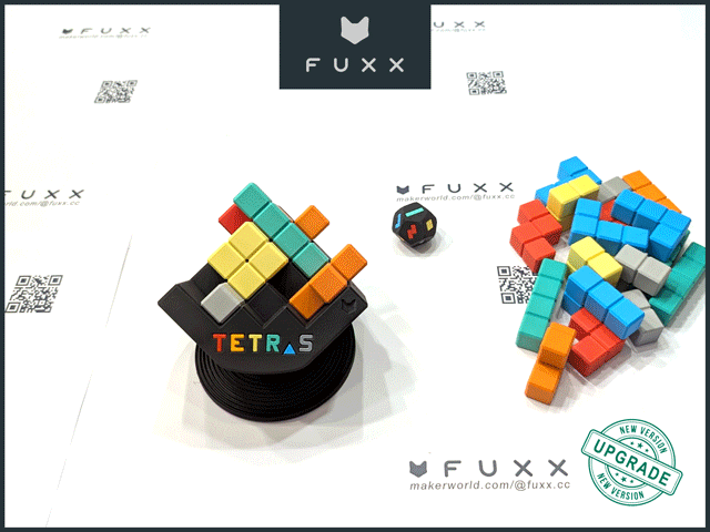TETRΔS - The new dimension TETR_S (balance tetris)