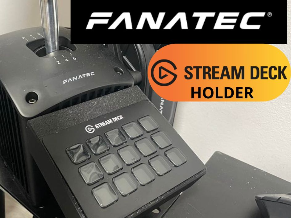 SUPPORTO FANATEC SHIFTER STREAMDECK MK1 HOLDER