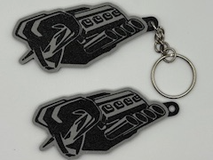 New Hemi Logo Keychain