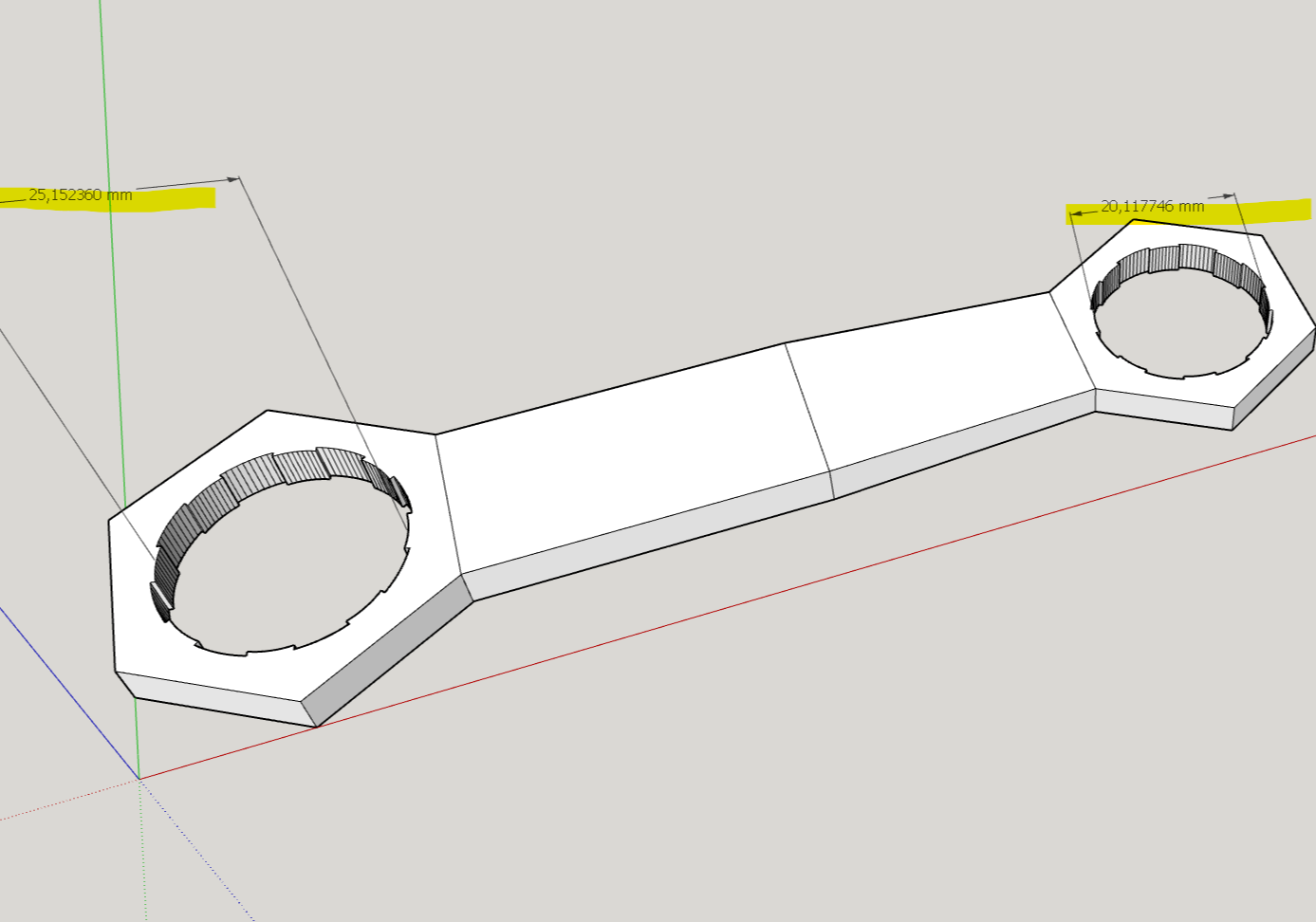 DOUBLE spanner for Logitech G920/923