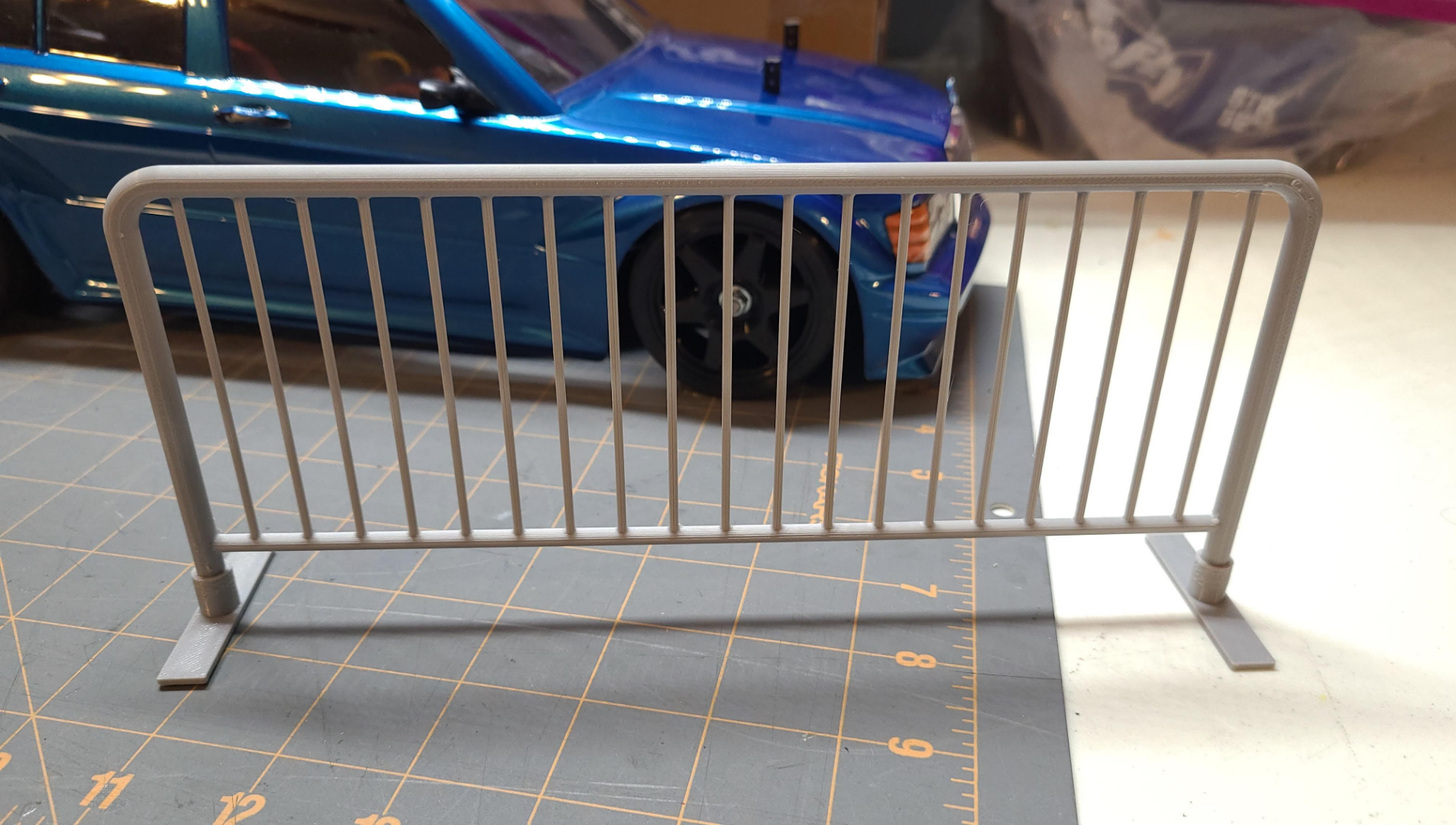 RC Drift Crowd Control Railing