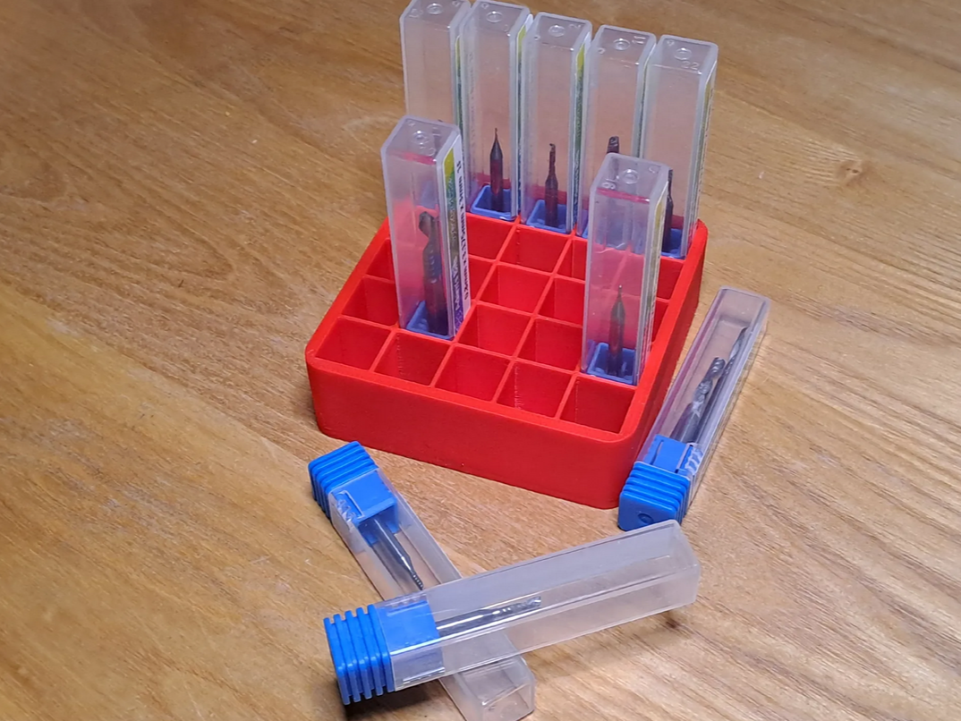 Storage Box for Plastic Endmill Containers