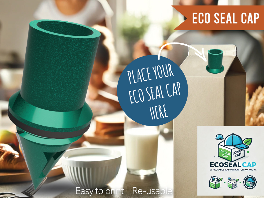Eco Twist Cap - Reusable eco friendly cap