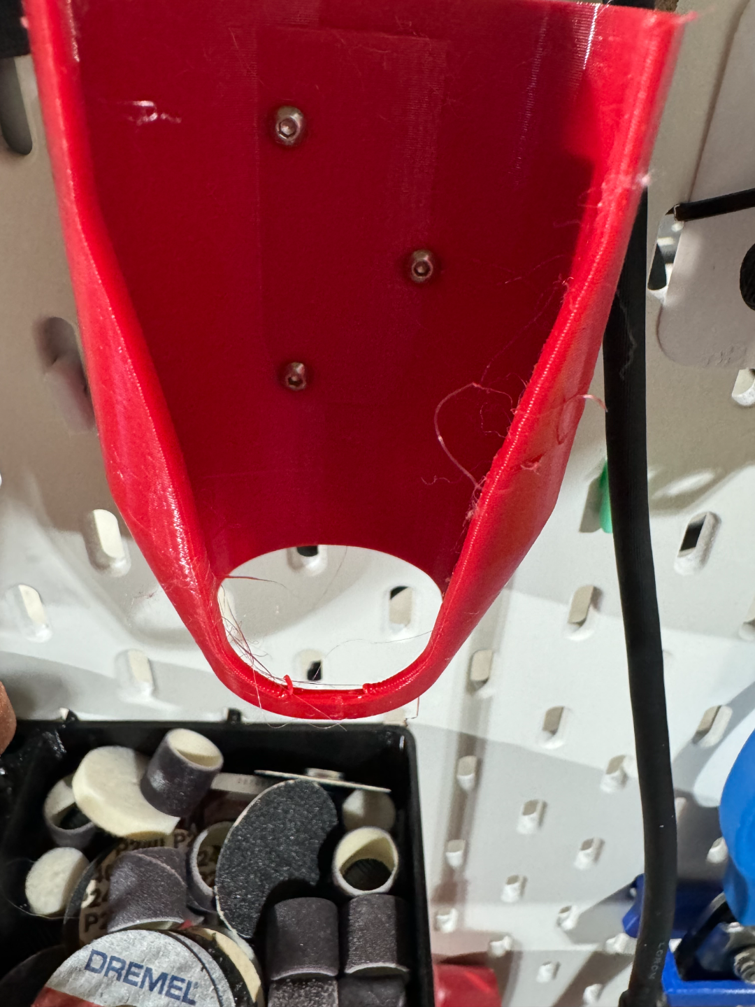 Dremel 4300 holder for skadis