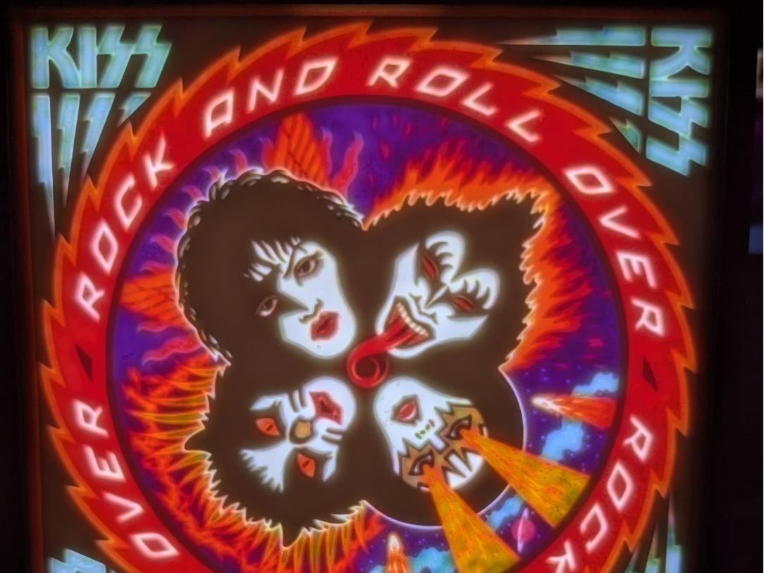 Kiss Rock and Roll Over Album Cover Lithophane