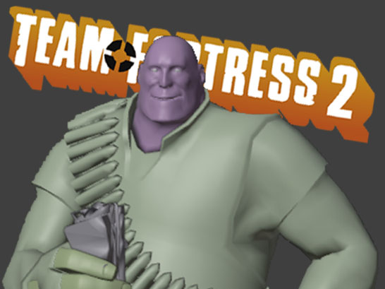 Team Fortress 2 Heavy Weapons Guy