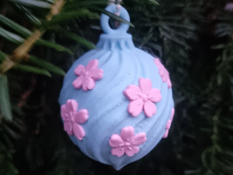 Sakura Christmas Bauble