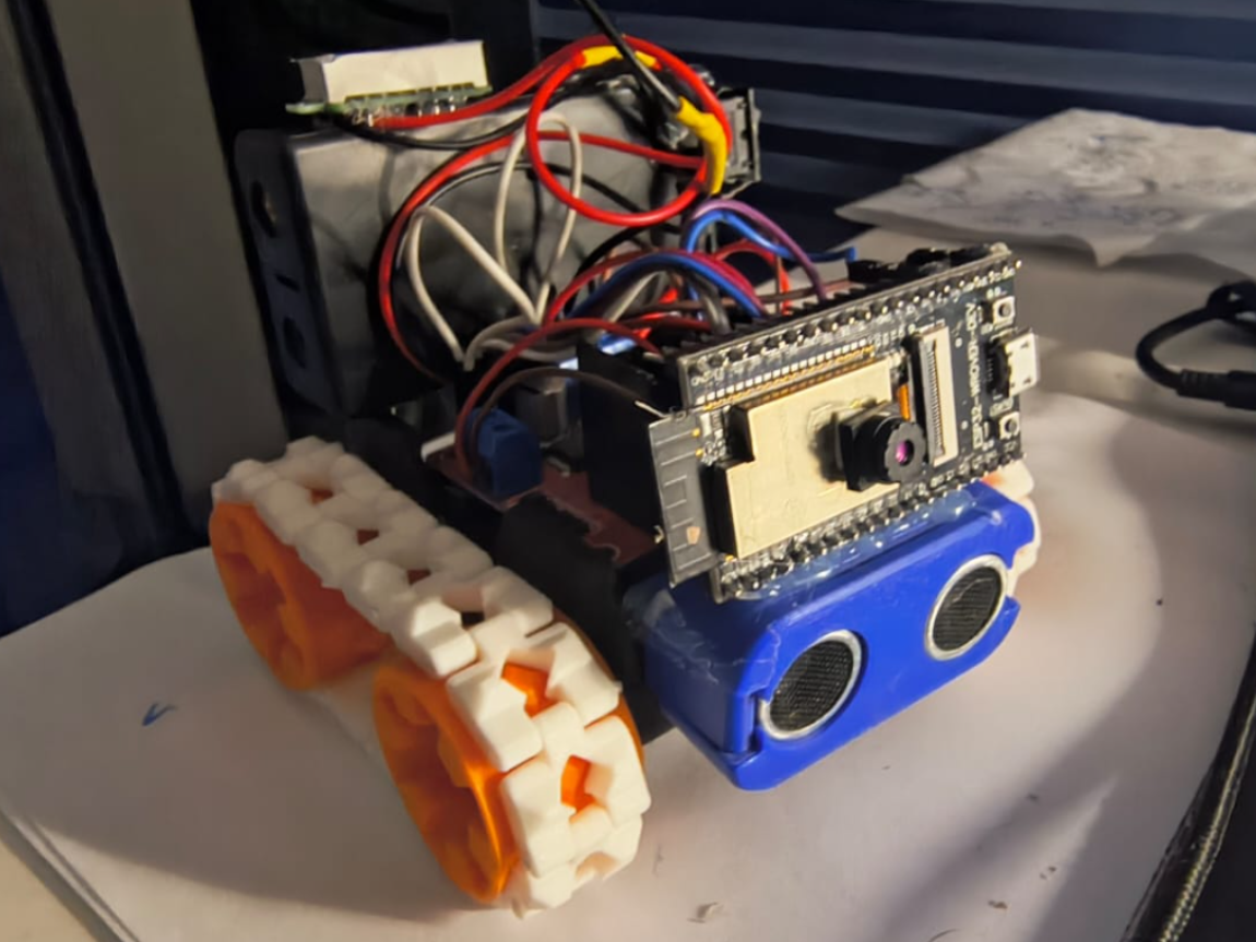 SMARS rover remake for use with ESP32-WROVER-CAM