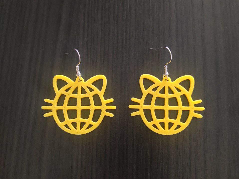 Feline Frequency - Earrings