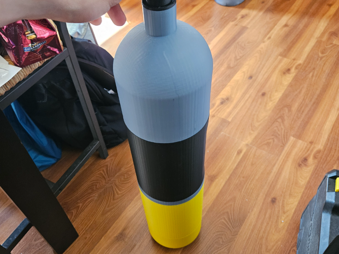 scuba tank lp50 with din valve