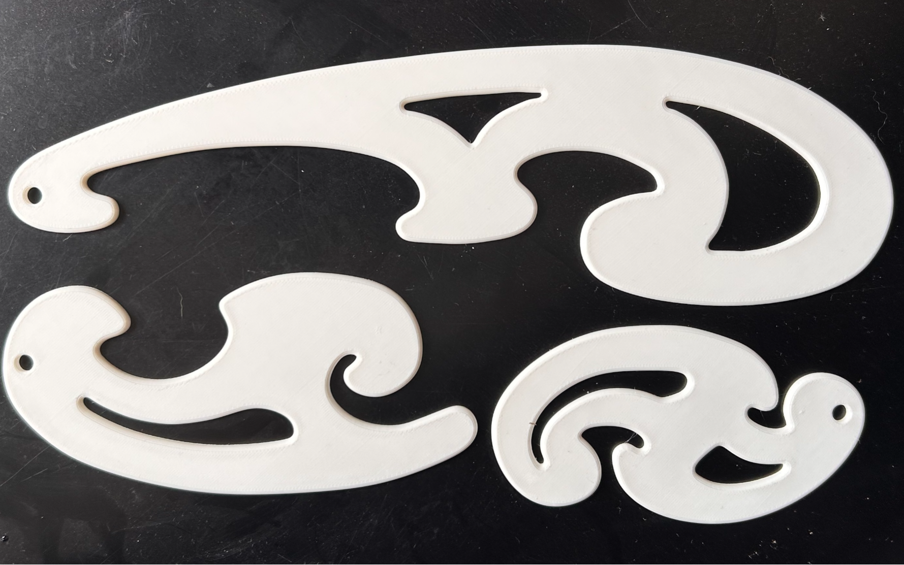 French Curve set