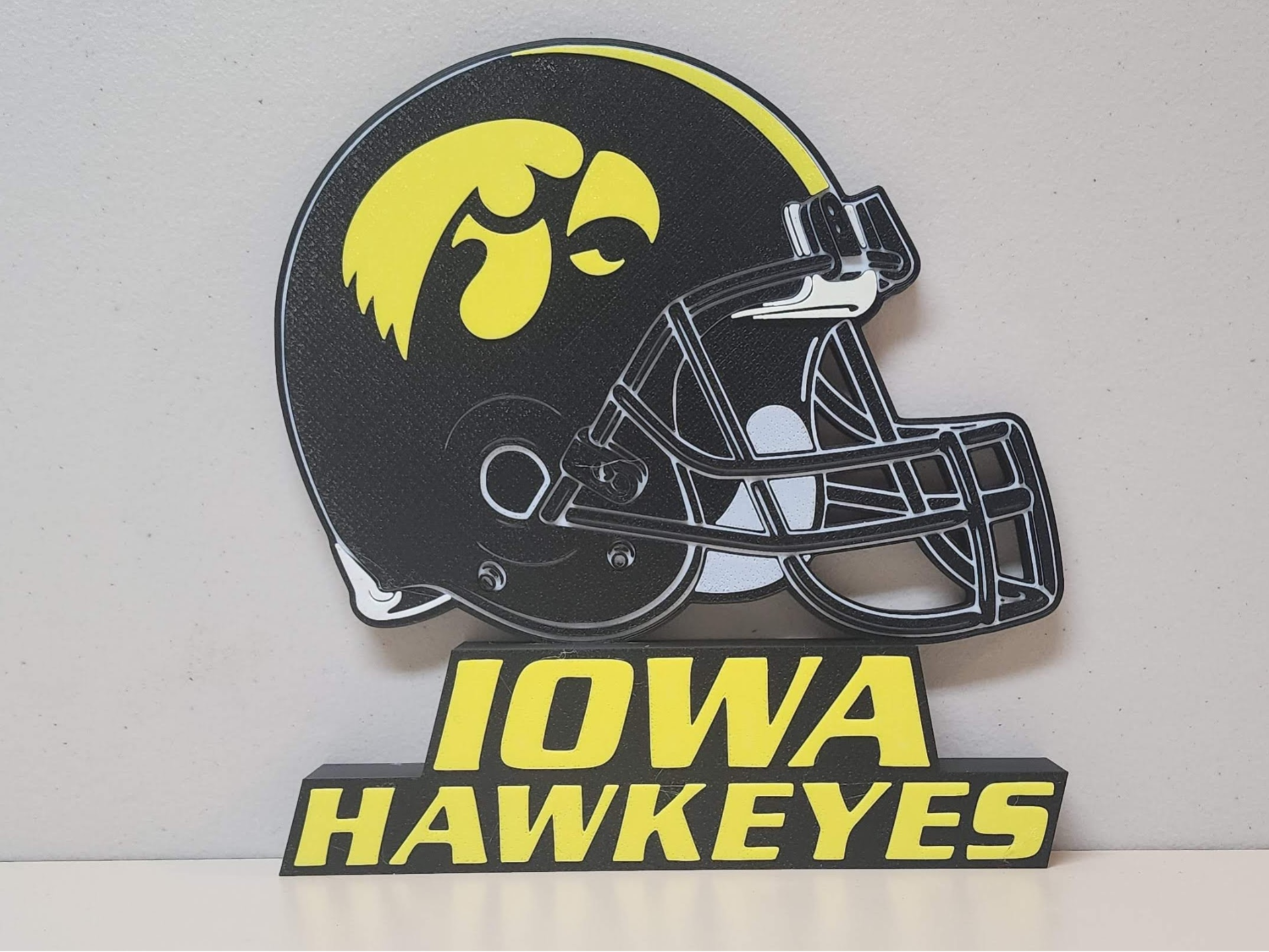 Iowa Hawkeyes Desk or Wall Display
