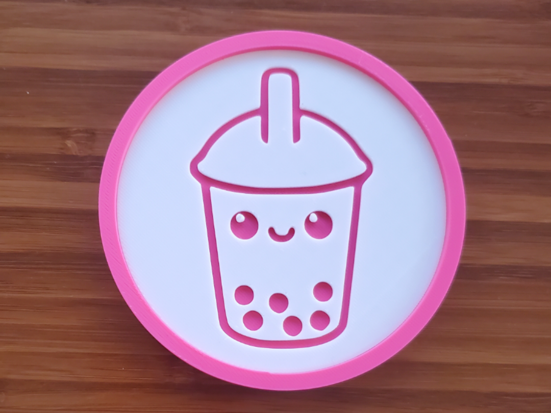 Boba Tea Coaster