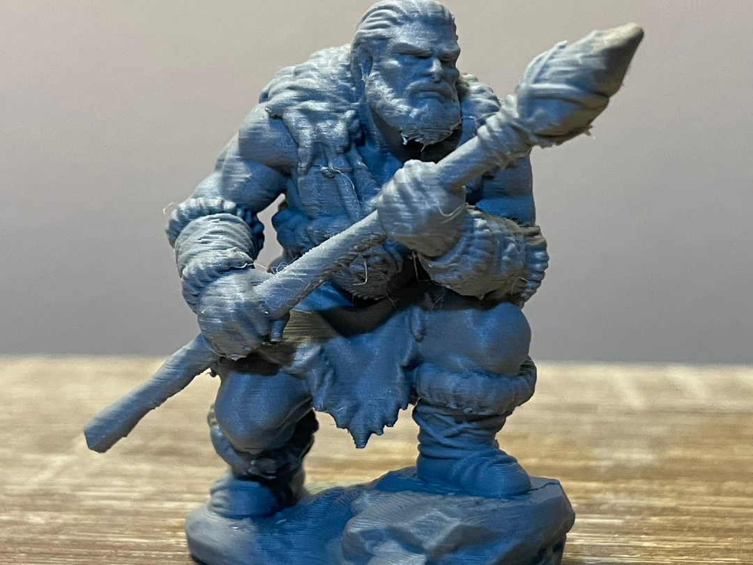 The Paleolithic Hunter Crouching Spearman Figurine