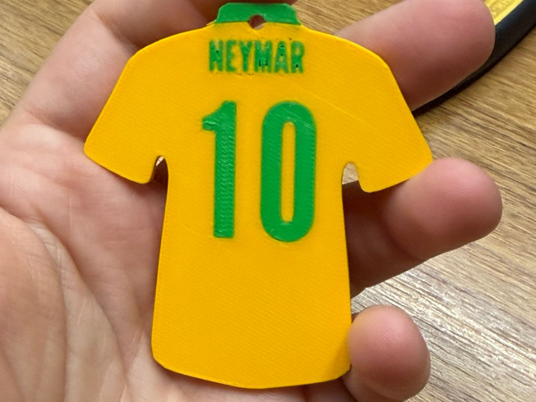 Chaveiro Neymar 10 - Seleção Brasileira