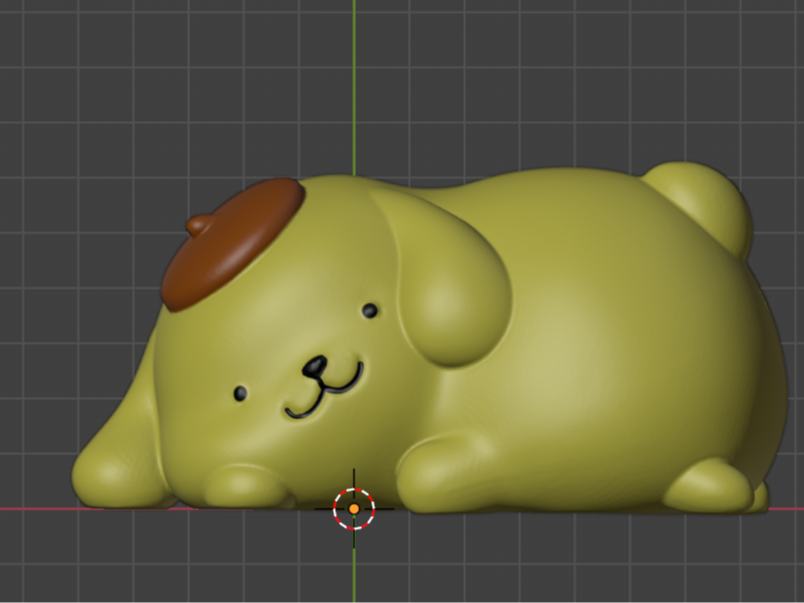 サンリオキャラクターズ　ポムポムプリン　フィギュア