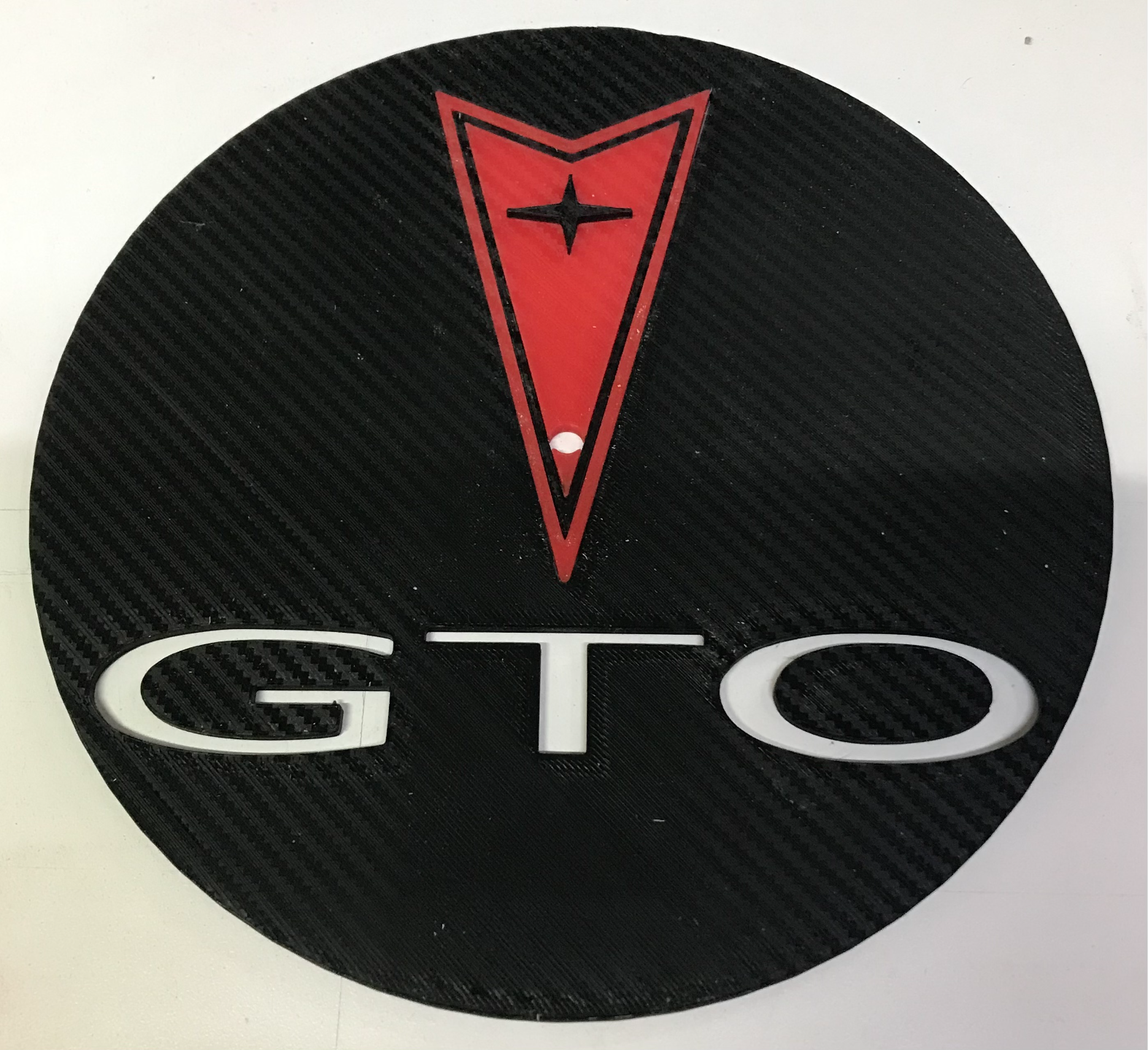 Pontiac GTO Clock Face 3 color No AMS Requied
