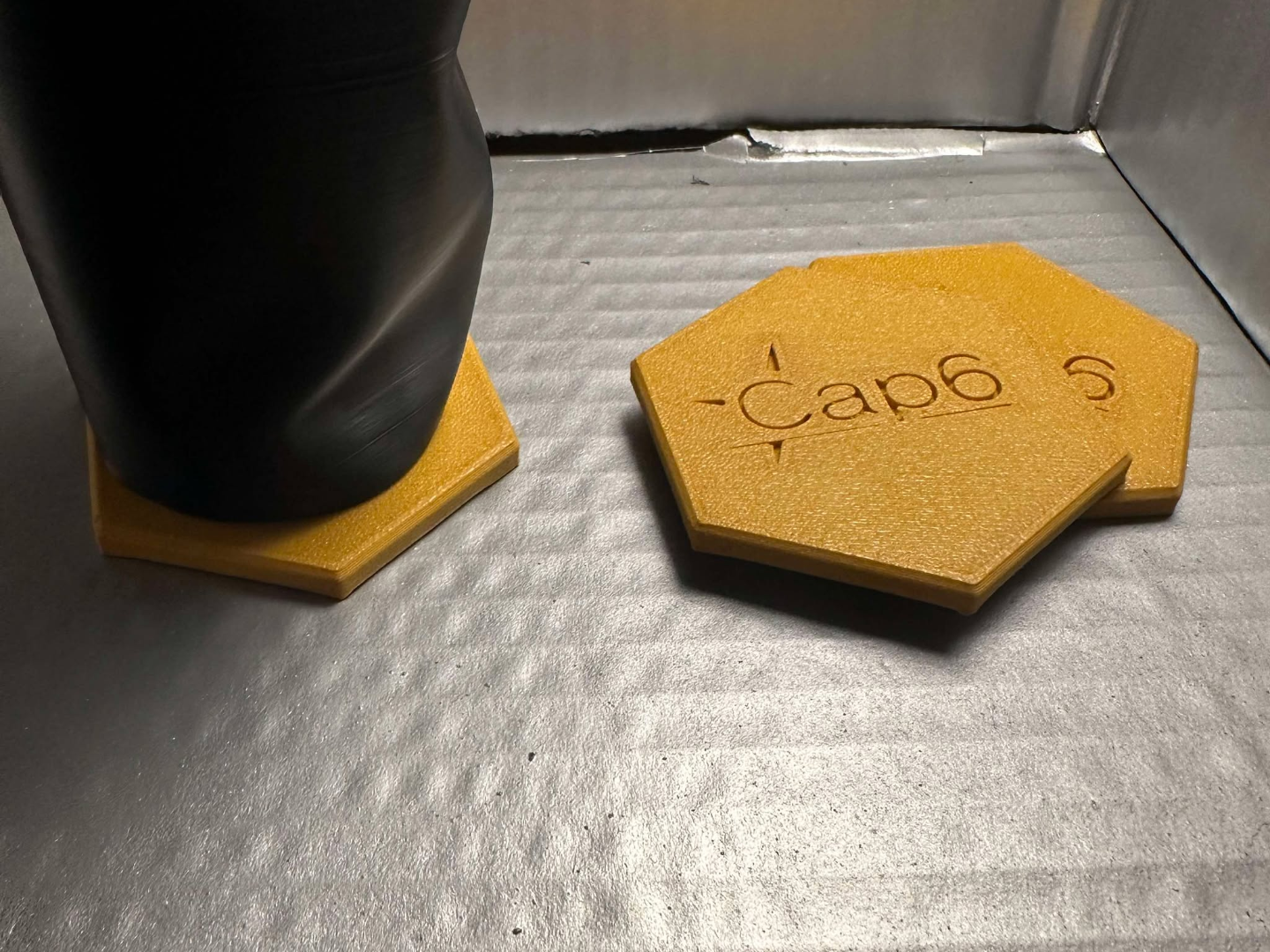 Terracotta tiles coaster