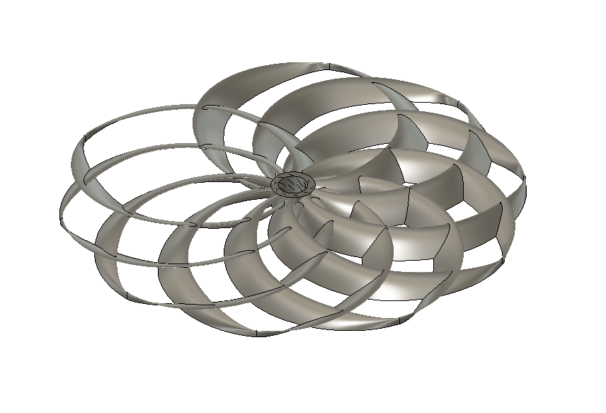 10 blade toroidal Propeller