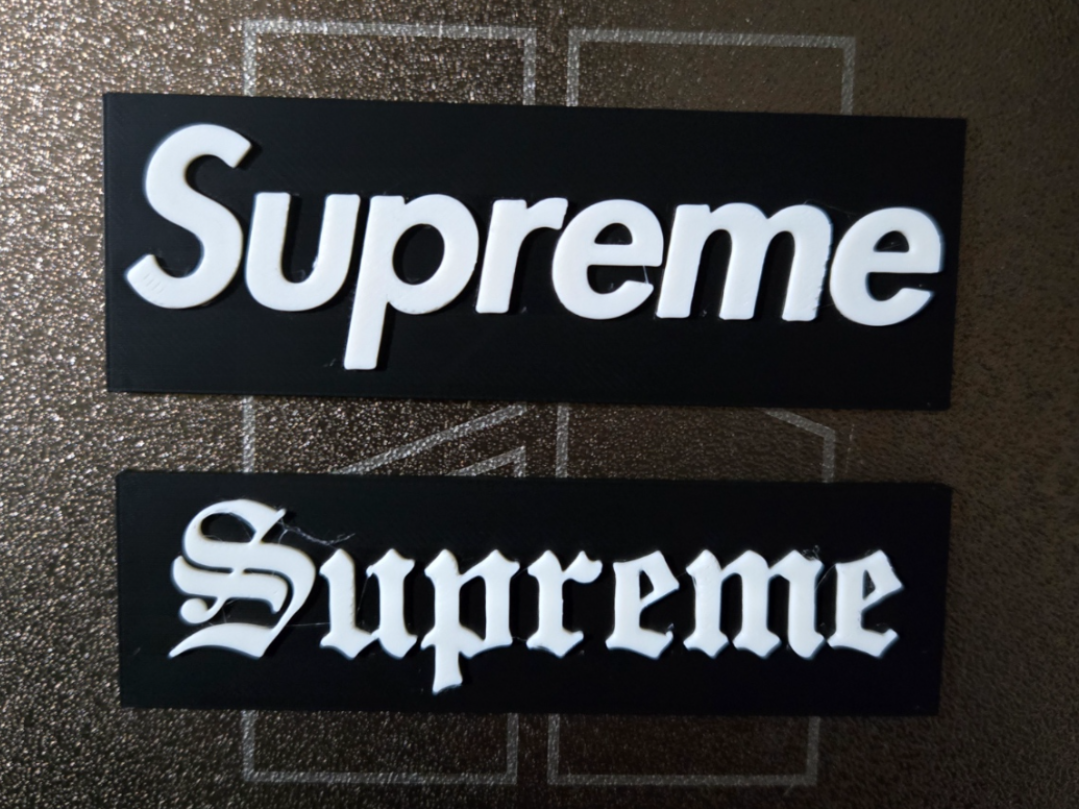 SUPREME Box LOGO BLVK
