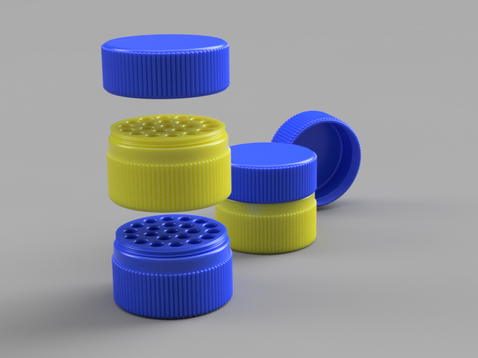 Volcano Nozzle Organizer whit Grip