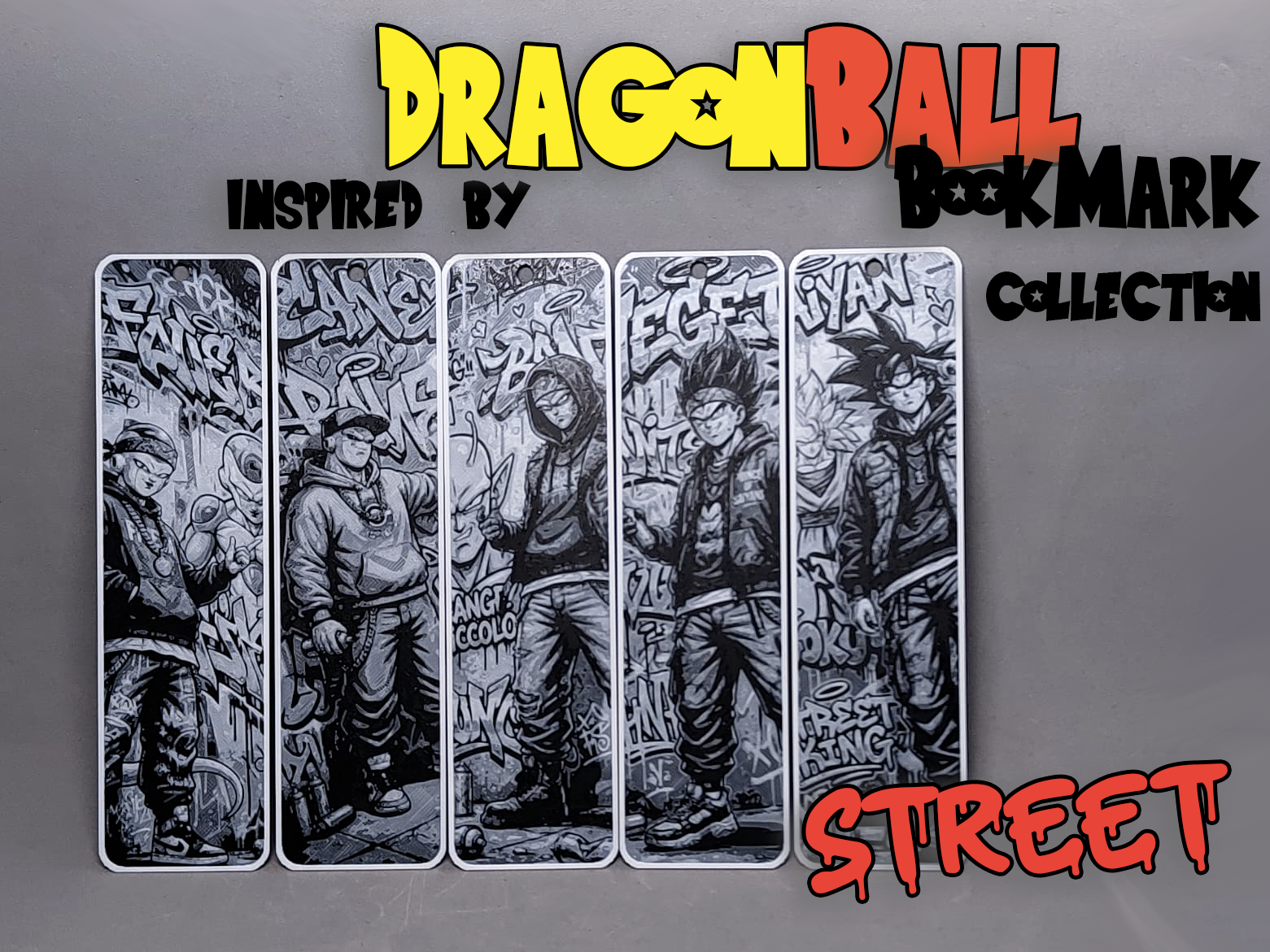 Inspired by DragonBall, cartoon, tv, Bookmark