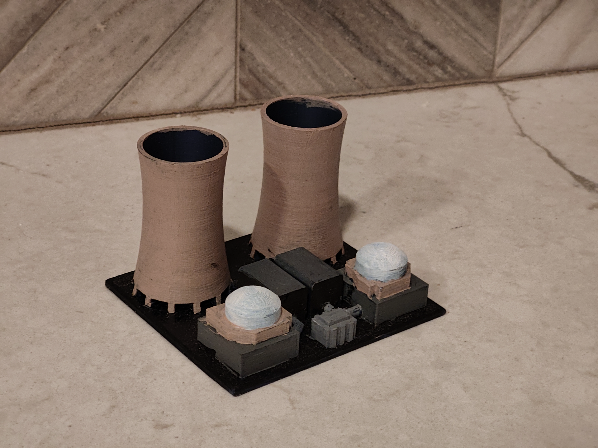 Nuclear Reactor Pen Holder/Model